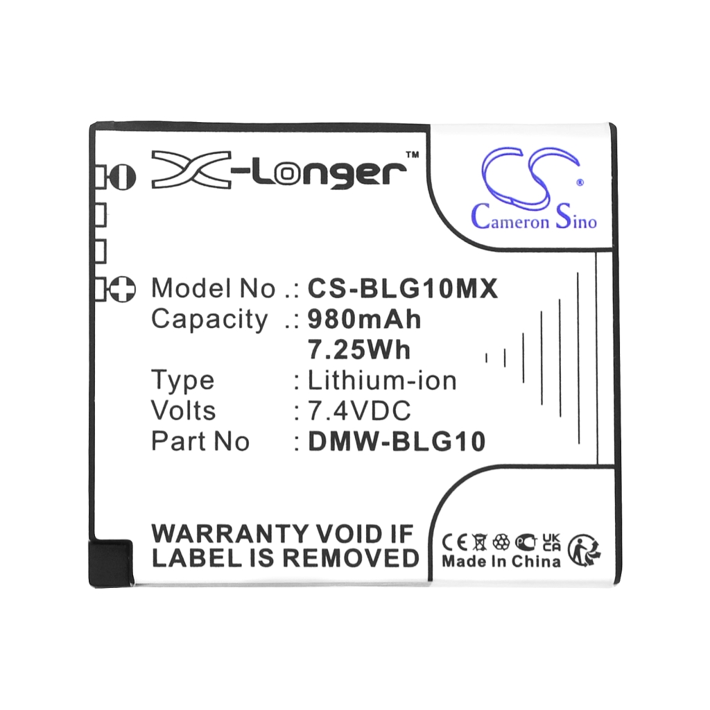 Camera Battery Panasonic Lumix DMC-GX80