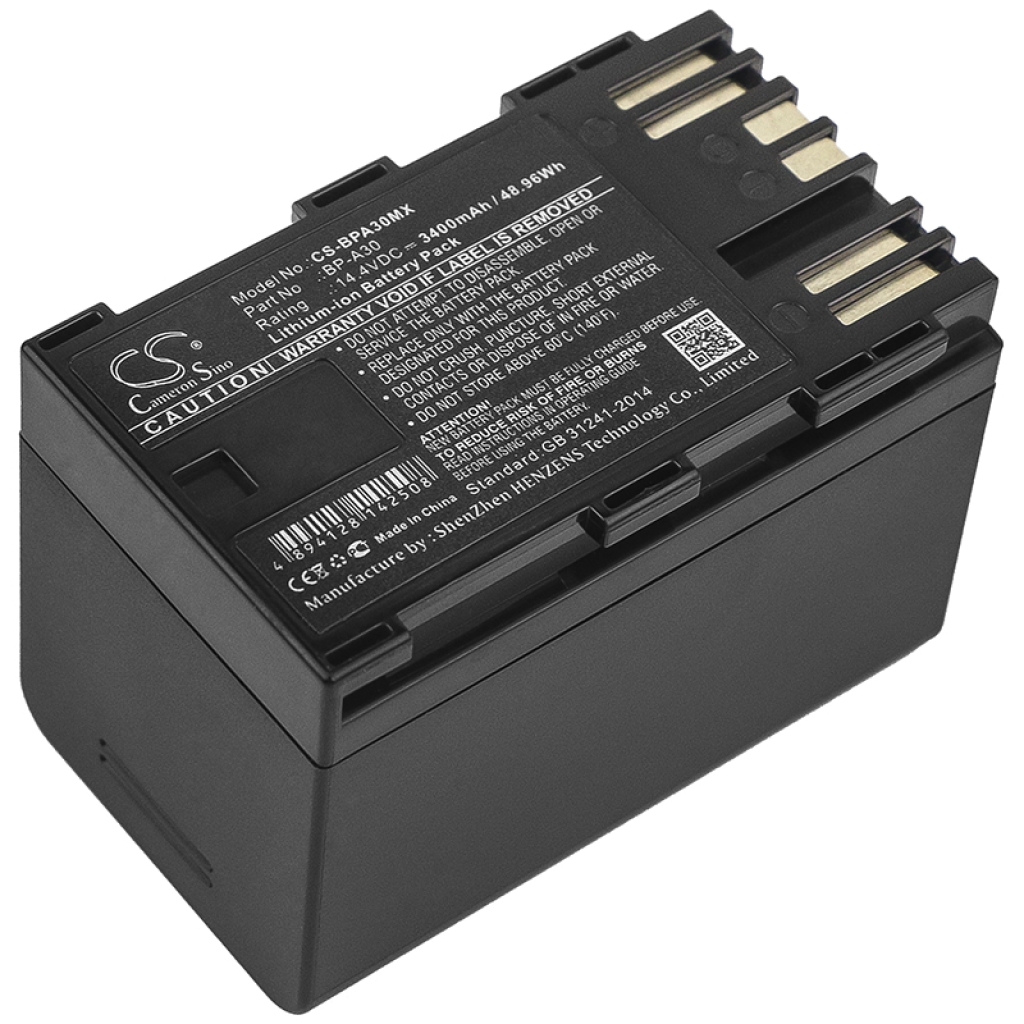 Batterie de l'appareil photo Canon EOS C300 Mark II PL