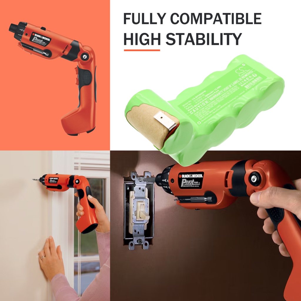 Batterie industrielle Black & decker CS-BPD600PW