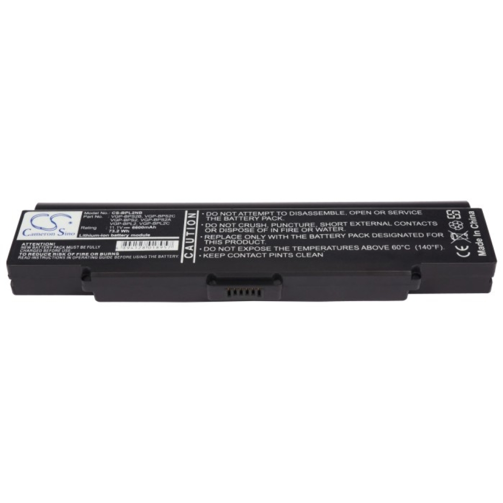 Notebook battery Sony VAIO VGN-AR71DB