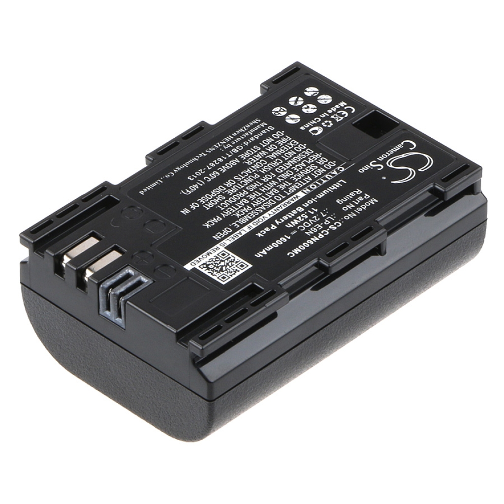 Batterie de l'appareil photo Canon EOS 7D Mark II