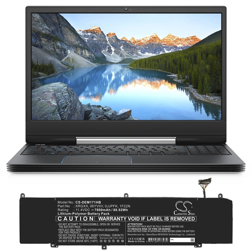 Notebook battery DELL G7 7590-D3885B