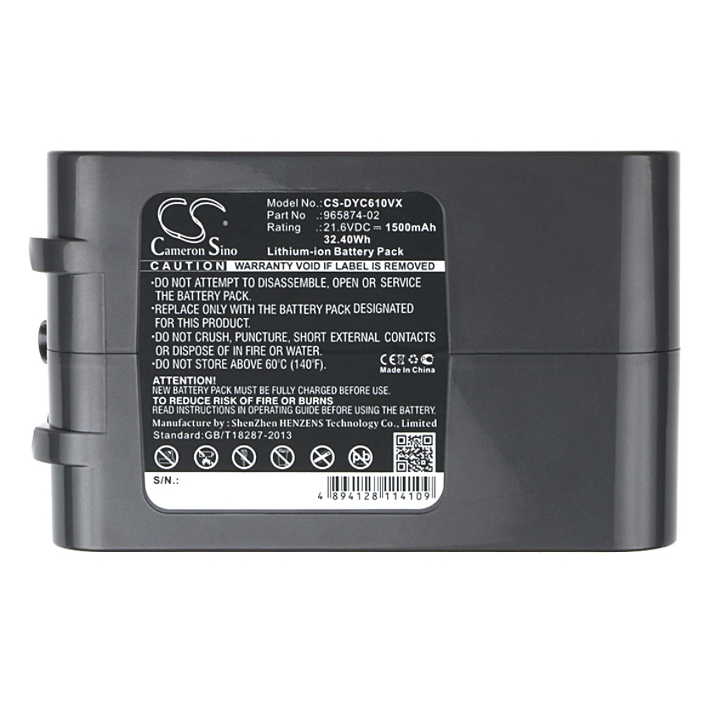 Vacuum Battery Dyson V6 Motorhead Exclusive