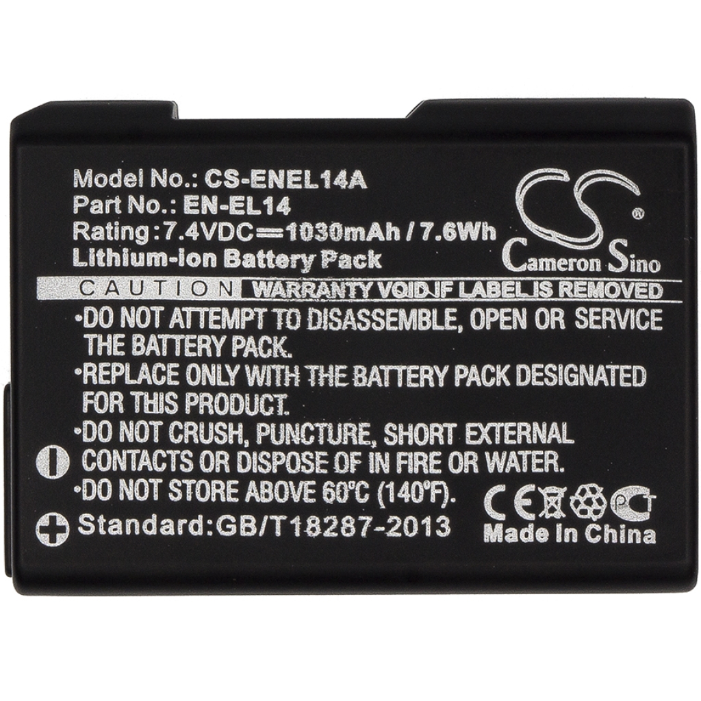 Batterie de l'appareil photo Nikon Coolpix P7000
