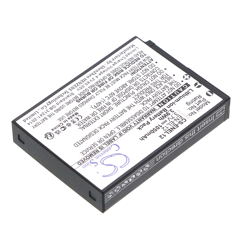 Batterie de l'appareil photo Nikon Coolpix S800c