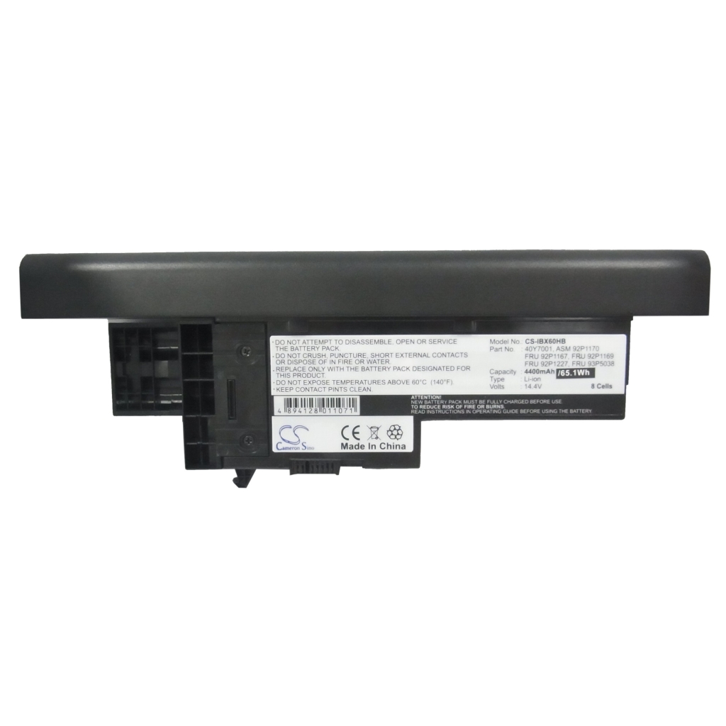 Laptop Akkus IBM ThinkPad X60s 1708