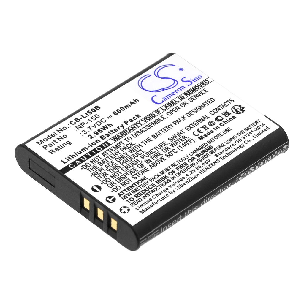 Batterie de l'appareil photo Olympus u 1010