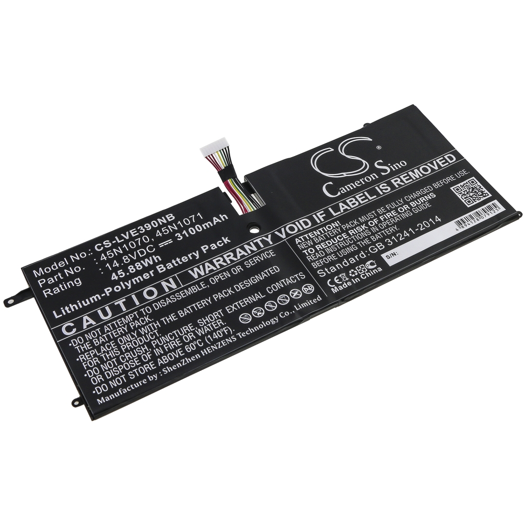 Notebook battery Lenovo ThinkPad X1 Carbon 3444