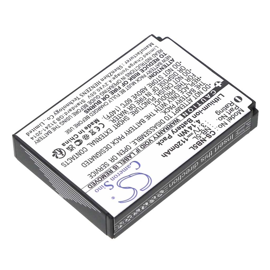 Batterie de l'appareil photo Canon IXY Digital 830 IS