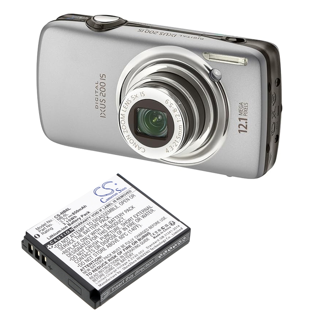 Camera Battery Canon PowerShot SD1300 IS