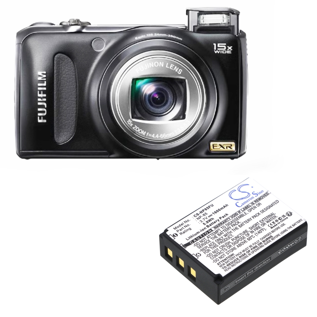 Batterie de l'appareil photo FUJIFILM Finepix SL245