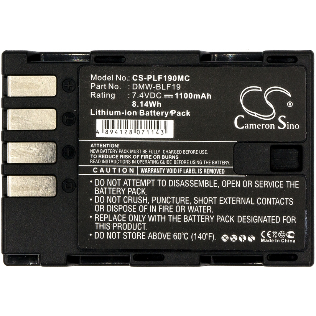 Batterie de l'appareil photo Panasonic Lumix DMC-GH3KBODY