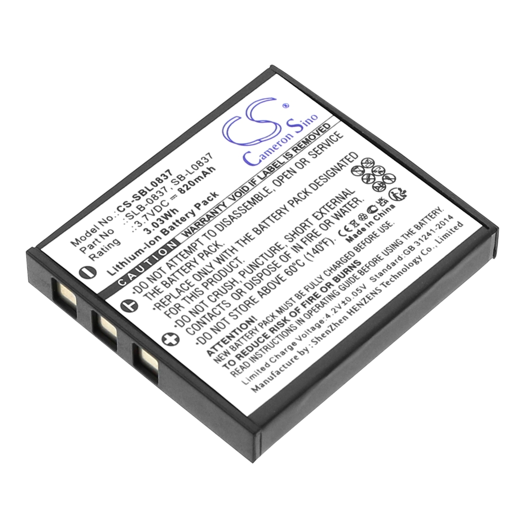 Batterie de l'appareil photo Samsung Digimax L700S
