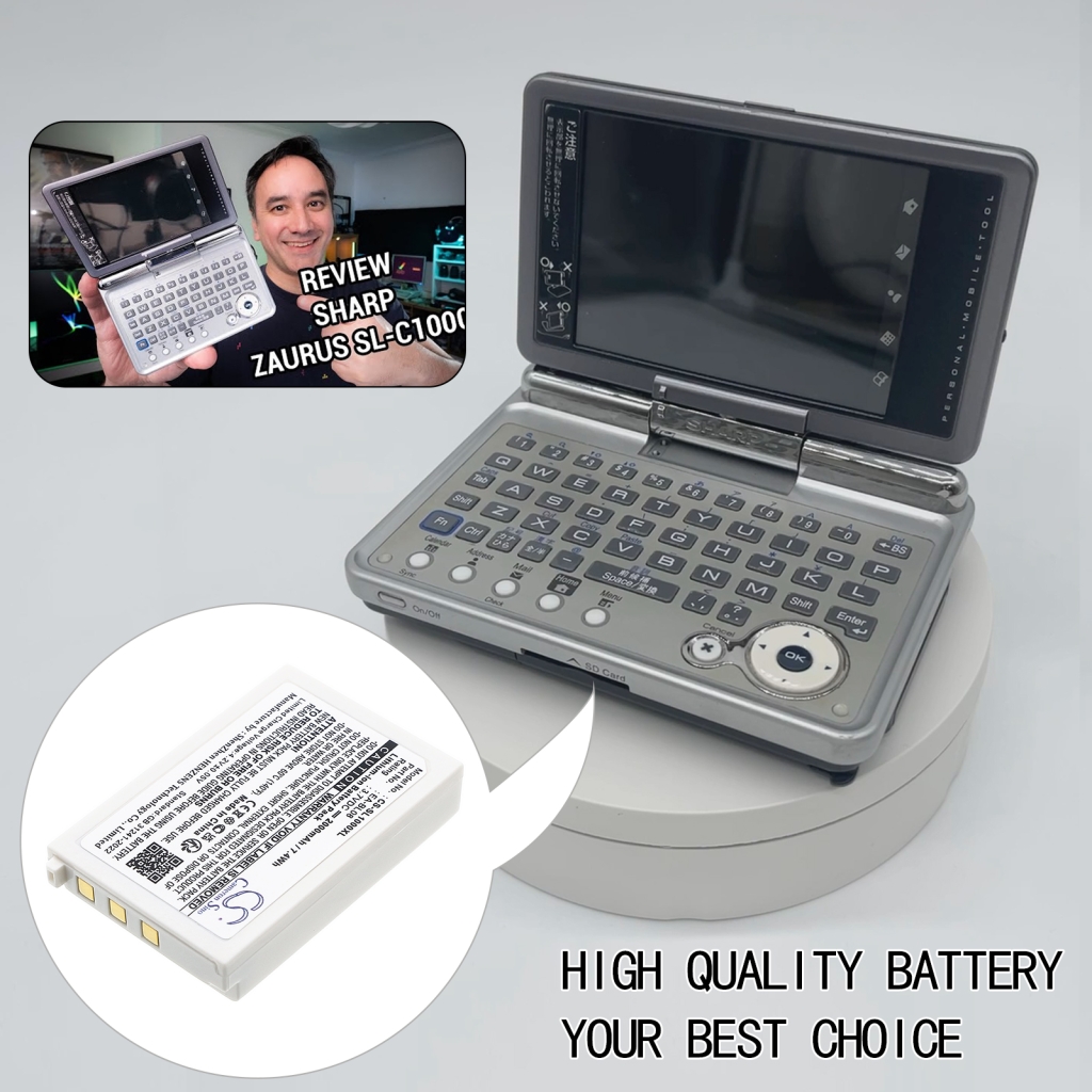 Tablette Batterie Sharp Zaurus SL-C3000