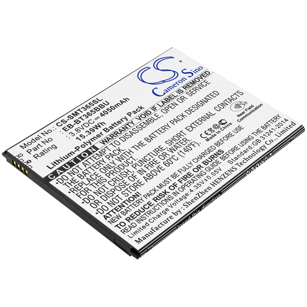 Tablette Batterie Samsung SM-T390 Galaxy Tab Active 2 WiFi