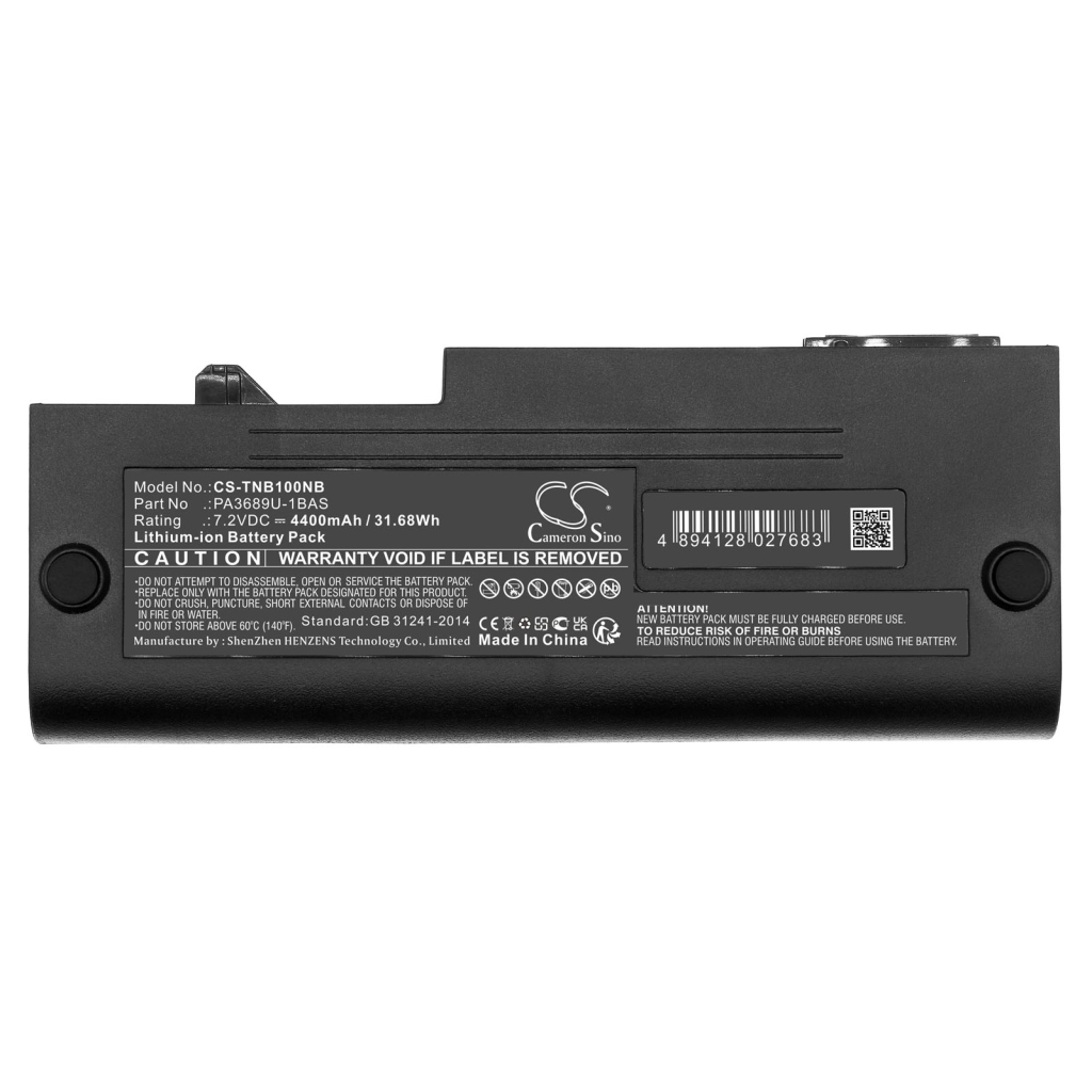 Notebook battery Toshiba Netbook NB100-10Y
