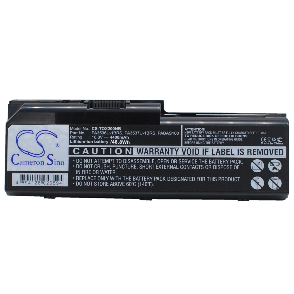Notebook battery Toshiba Satellite P200-1EE