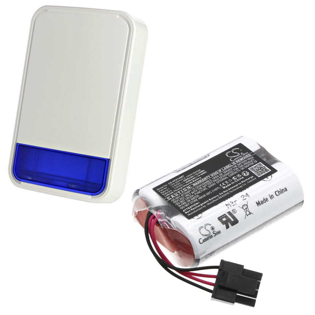 Home Security Camera Battery Visonic SR 720 PG2 sirens