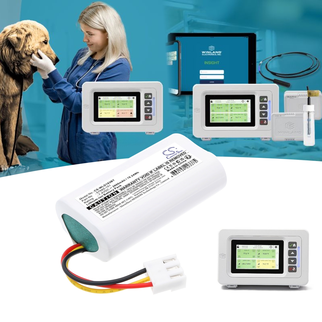 Batterie de caméra de sécurité domestique Winland EnviroAlert Professional EAPro Gateway