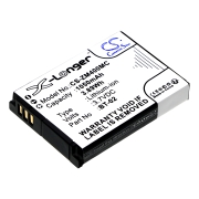 Batterie de l'appareil photo Zoom Q4 Handy Video Recorder