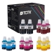 TCTK Druckerpatronen GI-50PGBK 2er Set Schwarz kompatibel mit Canon PIXMA G 5045 5050 5055 6045 6050 6055 7045 7050 7055, PIXMA GM 2050 4040 4050, ersetzt 3386C001