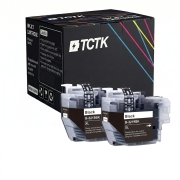 TCTK Druckerpatronen LC-3219XL 2er Set Schwarz kompatibel mit Brother MFC-J 5330 DW, MFC-J 5335 DW DWF, MFC-J 5730 DW, MFC-J 5830 DW, MFC-J 5930 DW, MFC-J 6530 DW, MFC-J 6535 DW, ersetzt LC3219XLBK
