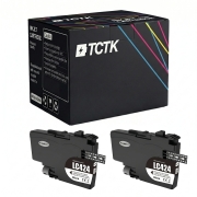 TCTK Druckerpatronen LC-424 2er Set Schwarz kompatibel mit Brother DCP-J 1200, DCP-J 1200 DW W WE, DCP-J 1200 WE ecopro, ersetzt LC424BK
