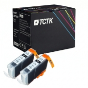 TCTK Druckerpatronen 3eBK 2er Set Schwarz kompatibel mit Canon BJC 3000 6000 6100 6200, BJC 6200 S, BJC 6500, MultiPASS C 100, MultiPASS MP 700, MultiPASS MP 700 Photo, MultiPASS MP 730