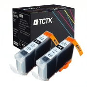 TCTK Druckerpatronen 3eBK 2er Set Schwarz kompatibel mit Canon BJC 3000 6000 6100 6200, BJC 6200 S, BJC 6500, MultiPASS C 100, MultiPASS MP 700, MultiPASS MP 700 Photo, MultiPASS MP 730