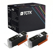 TCTK Druckerpatronen PGI-580XXL 2er Set Schwarz kompatibel mit Canon PIXMA TR 7550 7650 8550 8650, für PIXMA TS 6150 6151 6240 6241 6250 6251 6350 6351 705 8150 8151 8152 8250 8251, ersetzt 1970C001