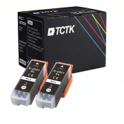 TCTK Druckerpatronen 26XL 2er Set Schwarz kompatibel mit Epson Expression Premium XP-510 XP-520 XP-600 XP-605 XP-610 XP-615 XP-620 XP-625 XP-700 XP-710 XP-720 XP-800 XP-810, ersetzt C13T26214012