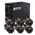 TCTK Druckerpatronen 912XL 2er Set Schwarz kompatibel mit HP OfficeJet 8010, für OfficeJet Pro 8010 8012 8013 8014 8015 8017 8018 8020 8022 8023 8024 8025 8026 8028 8035, ersetzt 3YL84AE
