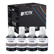 TCTK Druckerpatronen GI-51PGBK 4er Set Schwarz kompatibel mit Canon PIXMA G 1520 1530 1560 2520 2560 2570 3520 3560 3570 3571 3572 3590 4570, ersetzt 4529C001