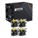TCTK Druckerpatronen LC-127 4er Set Schwarz kompatibel mit Brother DCP-J 4110 DW W, MFC-J 4310 DW, MFC-J 4410 DW, MFC-J 4510 DW, MFC-J 4610 DW, MFC-J 4710 DW, ersetzt LC127XLBK