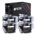 TCTK Druckerpatronen LC-3219XL 4er Set Schwarz kompatibel mit Brother MFC-J 5330 DW, für MFC-J 5335 DW DWF, für MFC-J 5730 DW, für MFC-J 5830 DW, für MFC-J 5930 DW, ersetzt LC3219XLBK