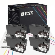TCTK Druckerpatronen LC426BK 4er Set Schwarz kompatibel mit Brother MFC-J 4335 DW, MFC-J 4340 DW, MFC-J 4340 DWE Ecopro, MFC-J 4535 DW, MFC-J 4540, MFC-J 4540 DW, MFC-J 4540 DW XL, MFC-J 4540 DWT