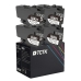 TCTK Druckerpatronen LC-427 4er Set Schwarz kompatibel mit Brother HL-J 6010 DW, für MFC-J 5955 DW, für MFC-J 6950, für MFC-J 6955 DW, für MFC-J 6957 DW DWT, für MFC-J 6959 DW, ersetzt LC427BK