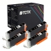 TCTK Druckerpatronen CLI-551XL 4er Set Schwarz kompatibel mit Canon PIXMA IP 7200 7240 7250 8700 8720 8750, für PIXMA IX 6800 6850, für PIXMA MG 5400 5450 5500 5550 5600 5650 5655, ersetzt 6443B001