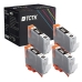 TCTK Druckerpatronen CLI-65BK 4er Set Schwarz kompatibel mit Canon PIXMA PRO-200, ersetzt 4215C001