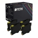 TCTK Druckerpatronen T0551 4er Set Schwarz kompatibel mit Epson Stylus Photo R 240 245, für Stylus Photo RX 420 425 520, ersetzt C13T05514010