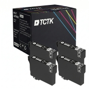 TCTK Druckerpatronen 604XL 4er Set Schwarz kompatibel mit Epson Expression Home XP-2200 XP-2205 XP-3200 XP-3205, für Expression Home XP-3205 E, für Expression Home XP-4200, ersetzt C13T10H14010
