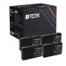 TCTK Druckerpatronen T7011 4er Set Schwarz kompatibel mit Epson WorkForce Pro WP-4000 WP-4015DN WP-4095DN WP-4500 WP-4515DN WP-4525DNF WP-4595DNF, ersetzt C13T70114010