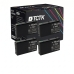 TCTK Druckerpatronen T7021 4er Set Schwarz kompatibel mit Epson WorkForce Pro WP-4000 WP-4015DN WP-4025DW WP-4095DN WP-4500 WP-4515DN WP-4525DNF WP-4535DWF WP-4545DTWF WP-4595DNF
