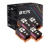 TCTK Druckerpatronen 934XL 4er Set Schwarz kompatibel mit HP OfficeJet 6800 6812 6815 6820 6822 6825, für OfficeJet e-All-in-One Printer, für OfficeJet e-tout-en-un, ersetzt C2P23AE