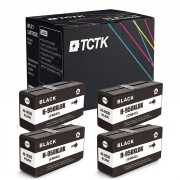 TCTK Druckerpatronen 950XL 4er Set Schwarz kompatibel mit HP Officejet Pro 251dw 276dw 8100 8600 8610 8615 8616 8620 8625 8630 8640 8650 8660, ersetzt CN045AE