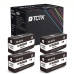 TCTK Druckerpatronen 950XL 4er Set Schwarz kompatibel mit HP Officejet Pro 251dw 276dw 8100 8600 8610 8615 8616 8620 8625 8630 8640 8650 8660, ersetzt CN045AE