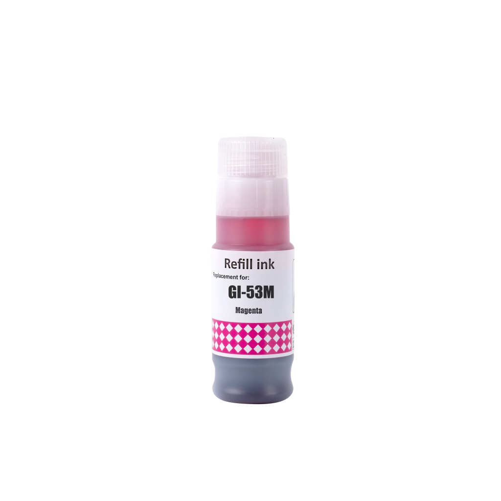 Compatible replacement for Compatible with Canon GI-53M / 70ml Ink Magenta (Printing ink - Dye)