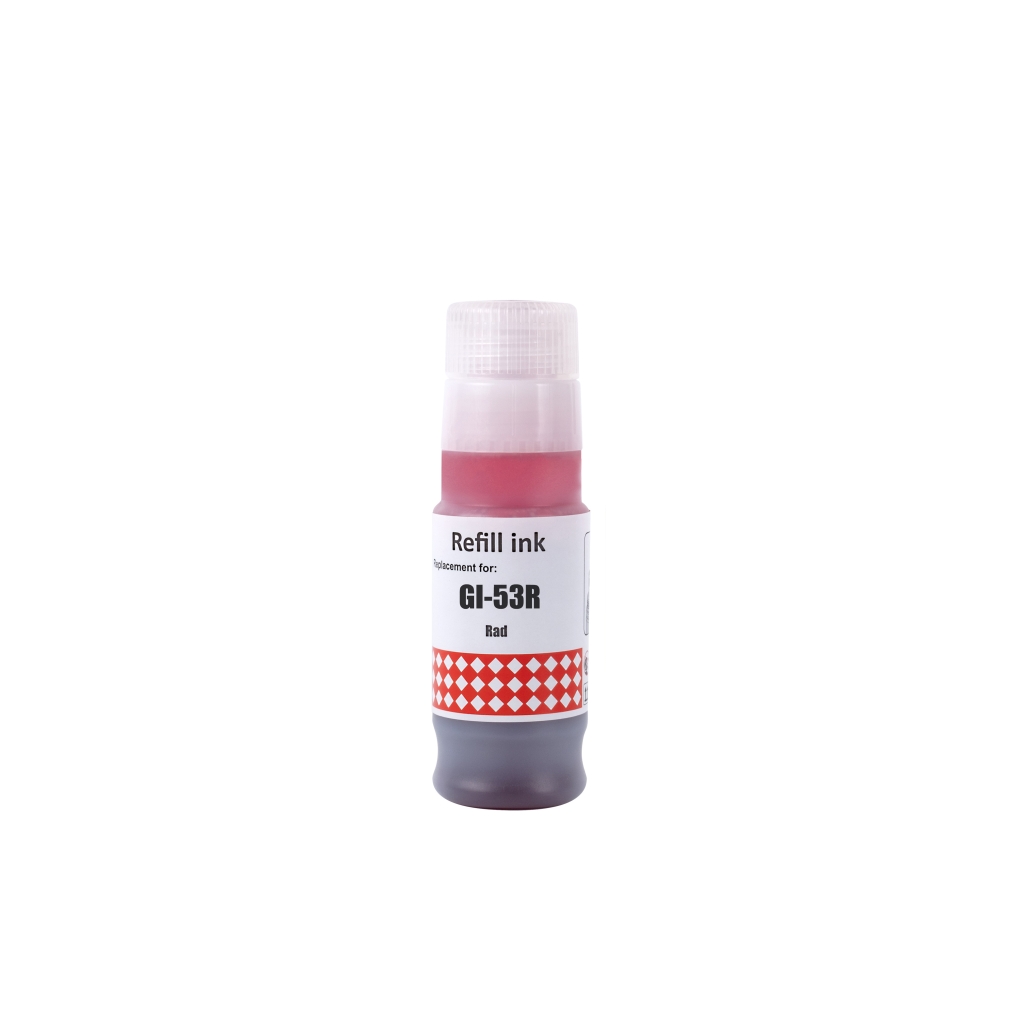 Compatible replacement for Compatible with Canon GI-53R / 70ml Ink Red (Printing ink - Dye)