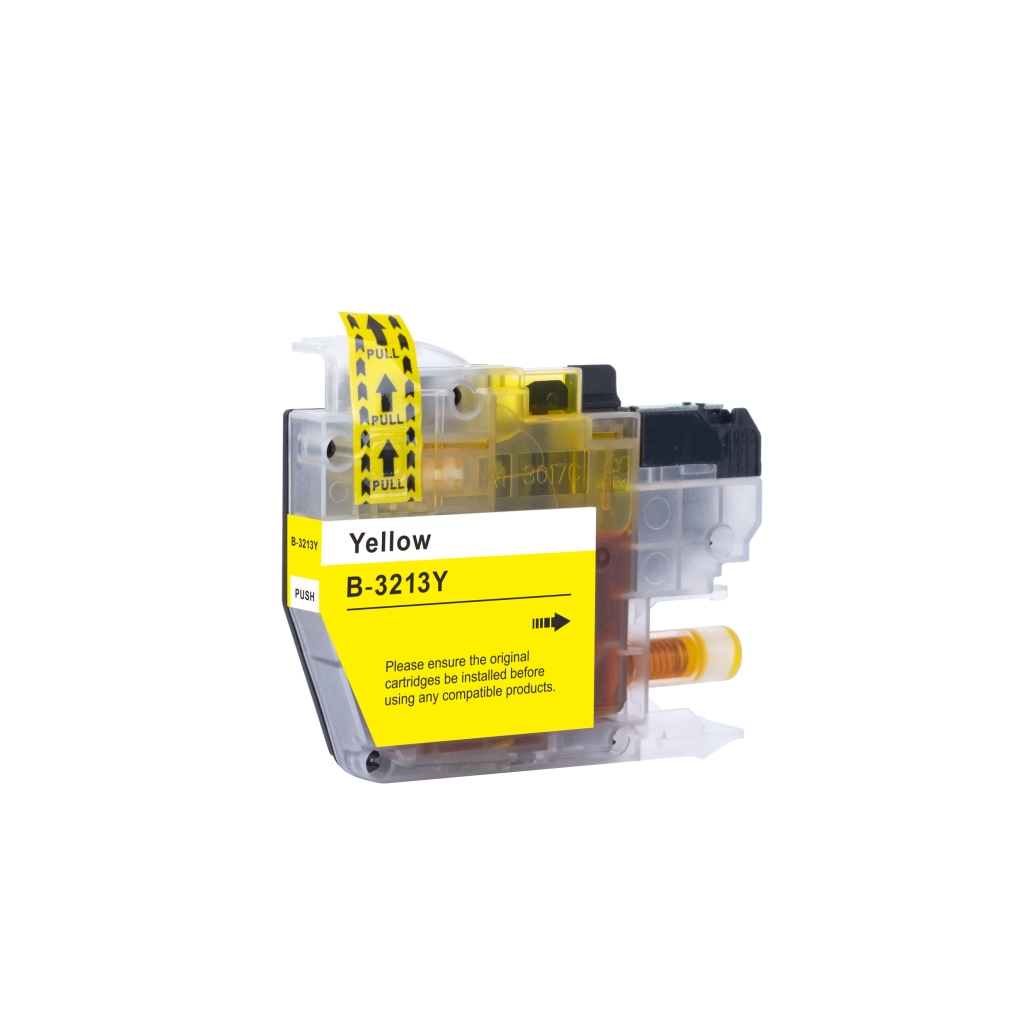 Compatible with Brother LC3213Y / 7ml Ink Yellow (Ink cartridges - Dye)