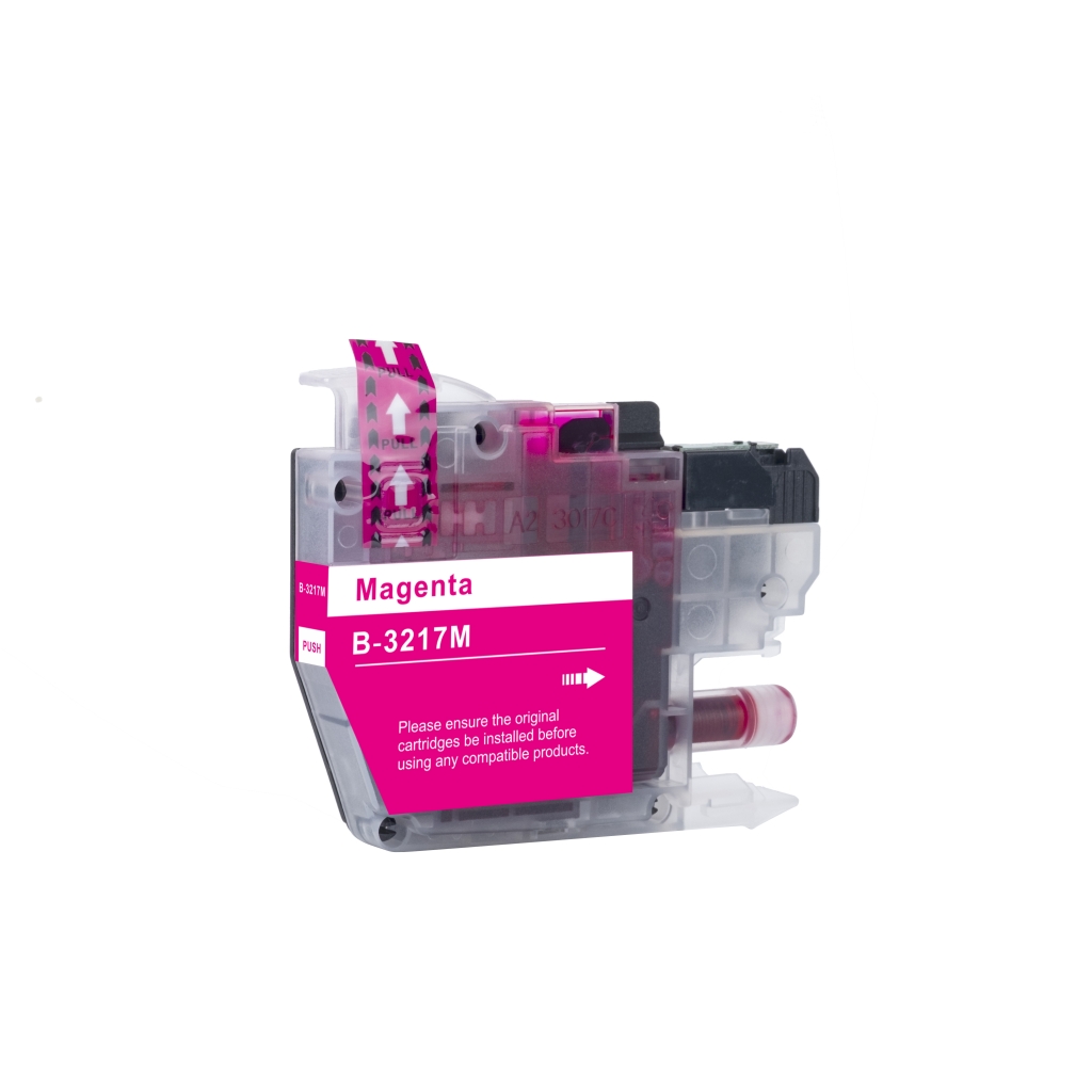 Compatible with Brother LC-3217 / 12ml Ink Magenta (Ink cartridges - Dye)